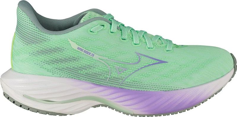 Mizuno - Wave Rider 28 - Hardloopschoen - Blauw - Mizuno Enerzy Demping