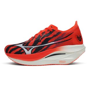 Mizuno - WAVE REBELLION PRO 3 - Hardloopschoenen - Ignition Red/White/Baseball Blue