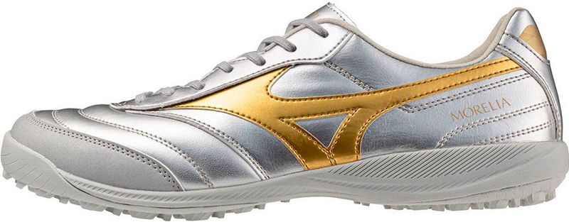 Mizuno MORELIA SALA PRO TF Galaxy silver/gold/gold Dames/Heren Maat 42,5