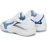 Mizuno - THUNDER BLADE Z - Volleybalschoenen - Wit/Blauw - Lichtgewicht