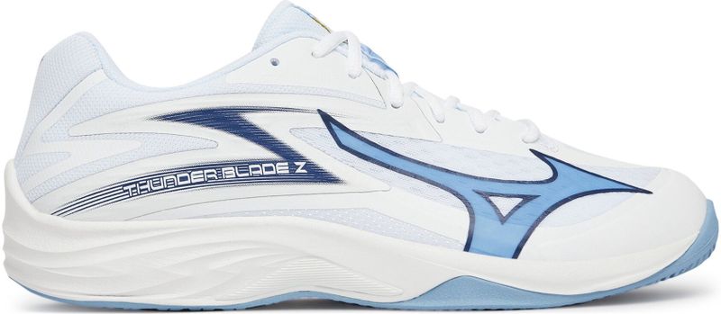 Mizuno - THUNDER BLADE Z - Volleybalschoenen - Wit/Blauw - Lichtgewicht