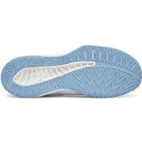 Mizuno - THUNDER BLADE Z MID - Volleybalschoenen - Wit/BellwetherBlauw/BelAirBlu