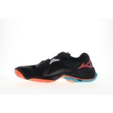 Mizuno - WAVE LIGHTNING Z8 - Volleybalschoenen - Zwart/Neon Flame/Peacock Blauw