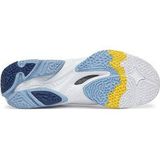 Mizuno - WAVE LIGHTNING Z8 - Volleybalschoenen - Wit/BellwetherBlauw/BelAirBlu