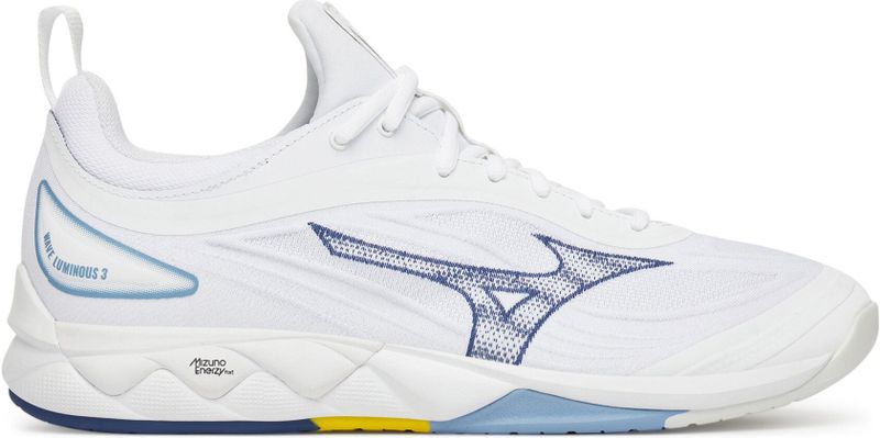 Mizuno - Wave Luminous Korfbalschoenen - Zwart - Geweven Bovenwerk