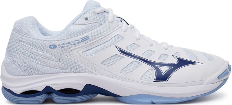 Mizuno - Wave Voltage - Korfbalschoenen - Zwart - Mesh en Synthetisch Leer