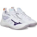 Mizuno - Wave Dimension - Indoorschoenen - Wit - Technisch Volleybalschoeisel