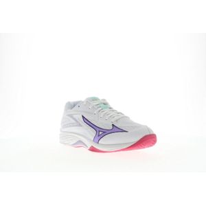 Mizuno THUNDER BLADE Z Volleyball Weiß/VioletIndigo/CamelliaRos Damen Grösse 41