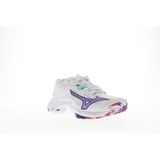 Mizuno - Wave Lightning Z - Indoorschoenen - Wit - Mesh en Suede