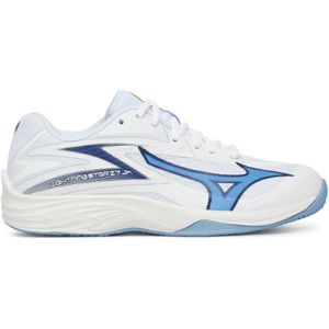 Mizuno LIGHTNING STAR Z7 JR. Volleyball Weiß/BellwetherBlau/BelAirBlu Kinder Grösse 35