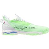 Mizuno - WAVE MIRAGE 5 - Handbalschoenen - Neo Mint/Zwart/Frontier Blauw