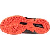 Mizuno - WAVE LYNX 2 JR. Hockeyschoenen - Zwart/Neon Flame/Peacock Blauw