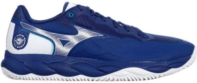 Mizuno - Wave Enforce Tour 2 Cc Clay Court Schoenen - Wit - Demping Technologie