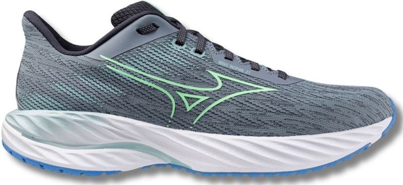 Mizuno - Wave Inspire 21 - Hardloopschoenen - Zwart - Ademend Materiaal