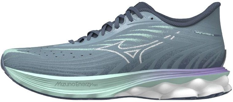 Mizuno - Wave Skyrise 6 - Hardloopschoenen - Zwart - Mesh