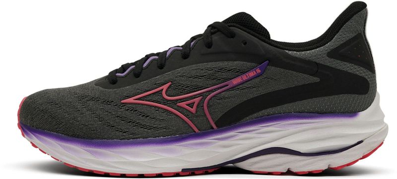 Mizuno - Wave Ultima 16 - Hardloopschoenen - Zwart - Mesh