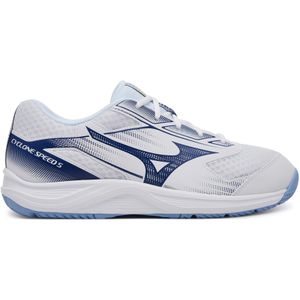 Mizuno - Cyclone Speed 5 - Badmintonschoenen - Wit - Suède