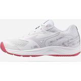 Mizuno STEALTH STAR 3 JR. Handball Weiß/violet indigo/camellia rose Kinder Grösse 36,5