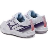 Mizuno - Cyclone Speed - Handbalschoenen - Wit - Ademend Mesh