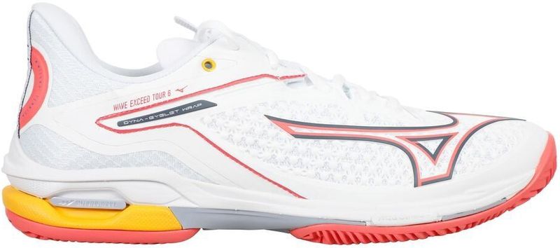 Mizuno - WAVE EXCEED TOUR 6 CC - Tennisschoenen - Wit