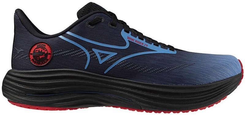 Mizuno - Wave Rider 29 Amsterdam - Hardloopschoenen - Blauw