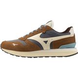 Mizuno - RB87 - Sneakers - Grisblauw/Ecru/Bruin