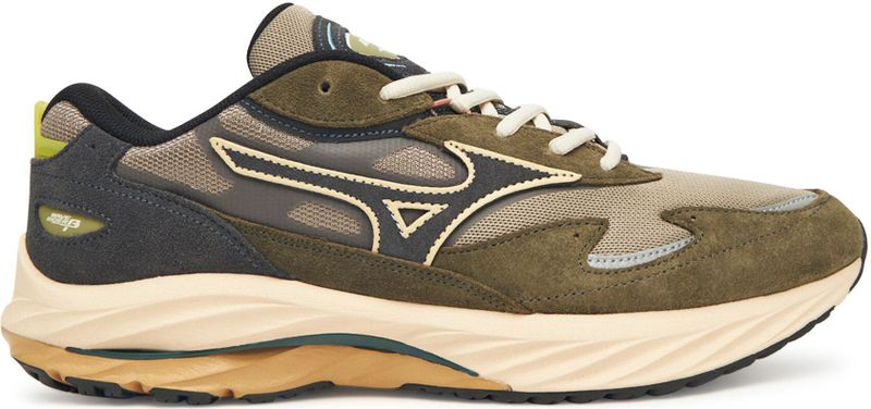 Mizuno - Wave Rider Beta - Sneakers - Olijfgroen/Zand/Kaki