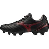 Mizuno MONARCIDA NEO III SELECT Jr Voetbalschoenen Zwart/MORELIA 40th Rood Junior Maat 32,5