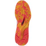 Mizuno - WAVE LIGHTNING NEO 3 - Volleybalschoenen - Wit/Fiery Coral 2/Citrus