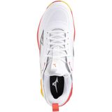 Mizuno WAVE LUMINOUS 3 Volleybalschoenen Wit/Fiery Coral 2/Citrus Dames/Heren Maat 37