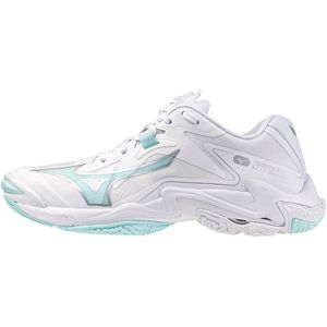 Mizuno - WAVE LIGHTNING Z8 - Volleybalschoenen - Wit/Blauw Tint