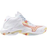 Mizuno - WAVE LIGHTNING Z8 MID - Volleybalschoenen - Wit