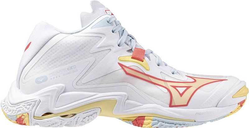 Mizuno - WAVE LIGHTNING Z8 MID - Volleybalschoenen - Wit