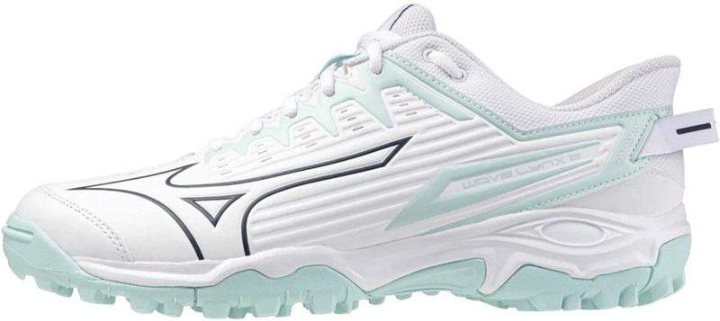 Mizuno - Wave Lynx 2 - Hockeyschoenen - Wit - Mintgroen - Zwart