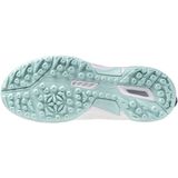 Mizuno - WAVE LYNX 2 JR - Hockeyschoenen - Wit/VioletIndigo/Camellia - Ademend Bovenwerk