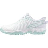 Mizuno - WAVE LYNX 2 JR - Hockeyschoenen - Wit/VioletIndigo/Camellia - Ademend Bovenwerk