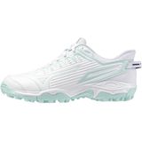 Mizuno - WAVE LYNX 2 JR - Hockeyschoenen - Wit/VioletIndigo/Camellia - Ademend Bovenwerk