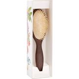 Christophe Robin - Detangling Hairbrush - Haarborstel - Natuurlijk Zwijnenhaar - Hout