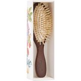 Christophe Robin Travel Hairbrush 100% Natural Boar-Bristle and Wood