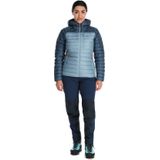 Rab - Microlight Alpine Jacket W - Donsjas - Blauw
