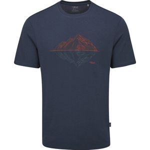 RAB Crimp Reflection Tee - Outdoorshirt - Heren - Tempest Blue