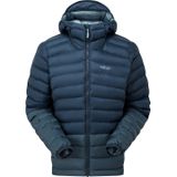 Rab - Cirrus Alpine - Damesjas - Blauw - Synthetisch - Warmte-isolerend