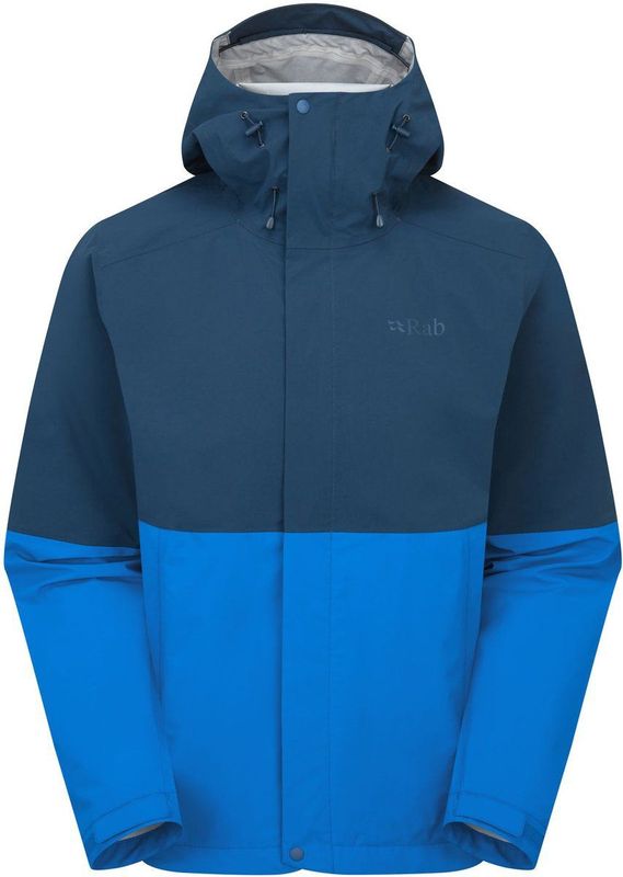 Rab - Heren Firewall - Hardshell Jas - Lichtgewicht - Waterdicht - Ventilatieritsen