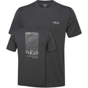Rab - Mantle Ridge Tee - Grijs - T-shirt