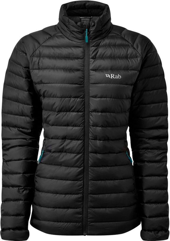 Rab - Microlight Jacket W - Dames Donsjas - Zwart