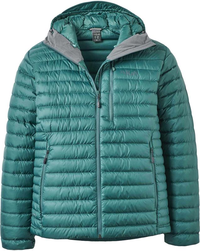 Rab - Microlight Alpine Jacket - Donsjack - Groen