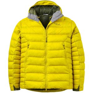 Rab - Electron Pro Hoody - Donsjack - Geel