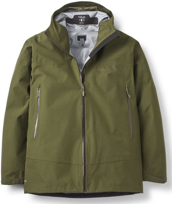 Rab - Namche GTX Jacket - Herenjas - Army - Gerecycled Gore-Tex