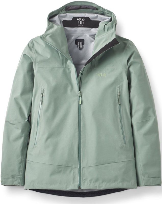 Jas Rab Women Namche GTX Jacket Dark Fig Green-M