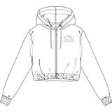 RUSSELL ATHLETIC Dames Jane-Zip Through Hoody Sweat Sweatshirt